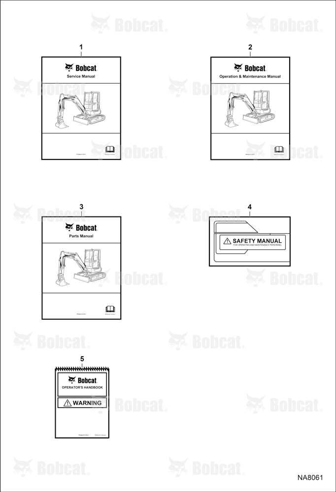 Maintenance Items (Literature)