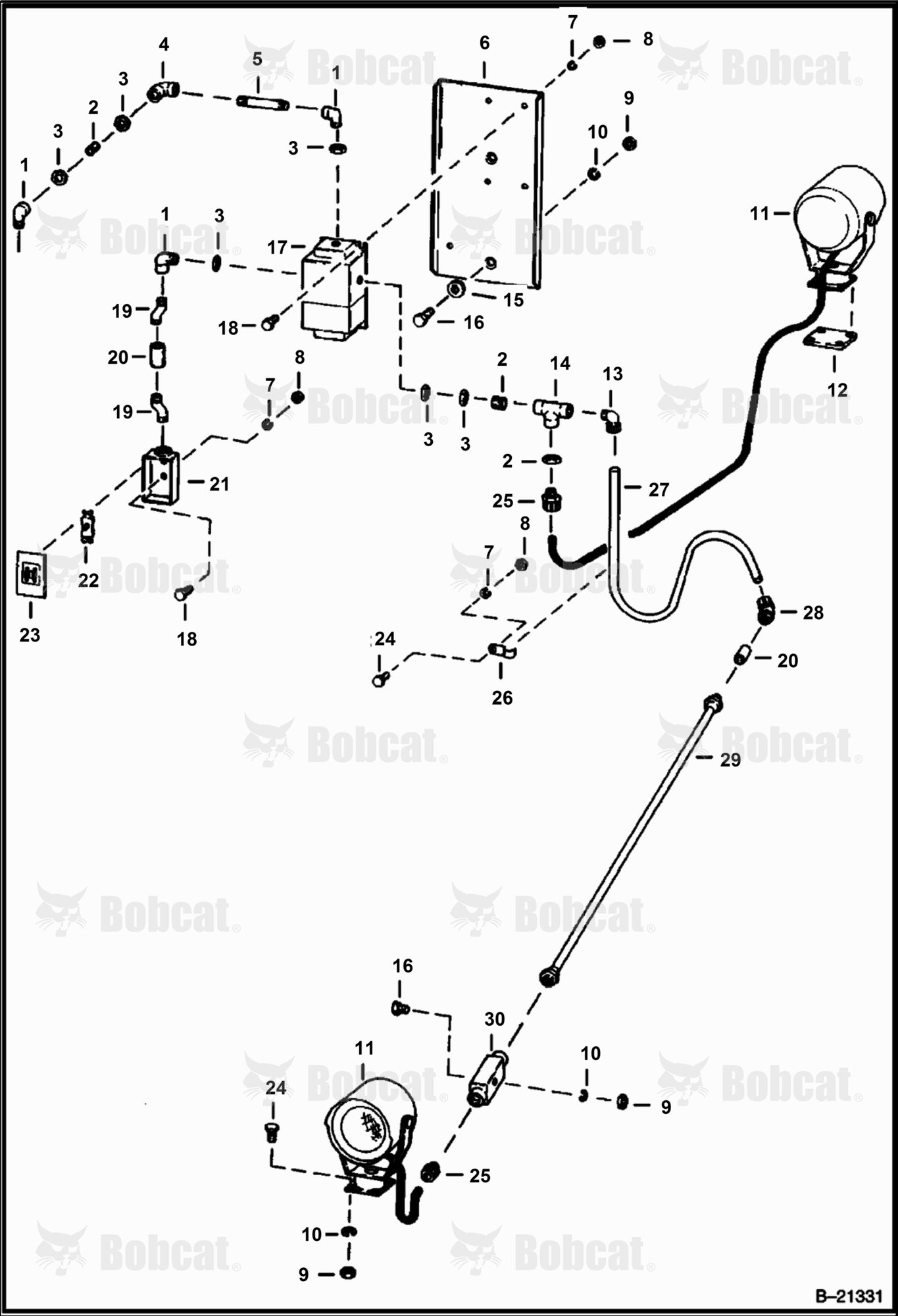 Electrical Light System (Electric Bobcat - 120 Volt)