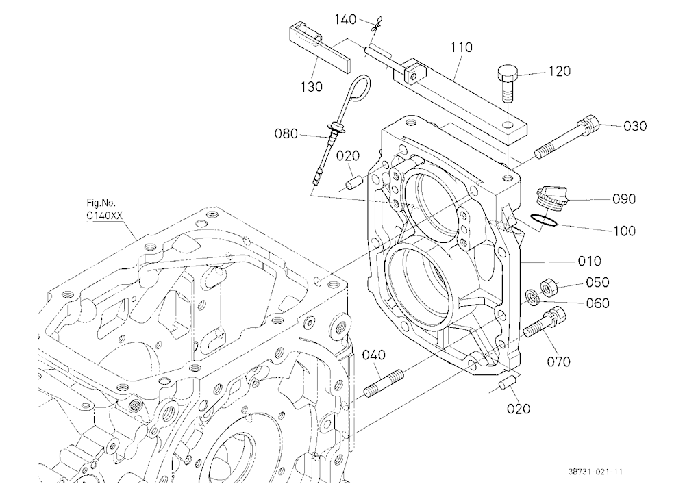 Transmission Case Rear Cover