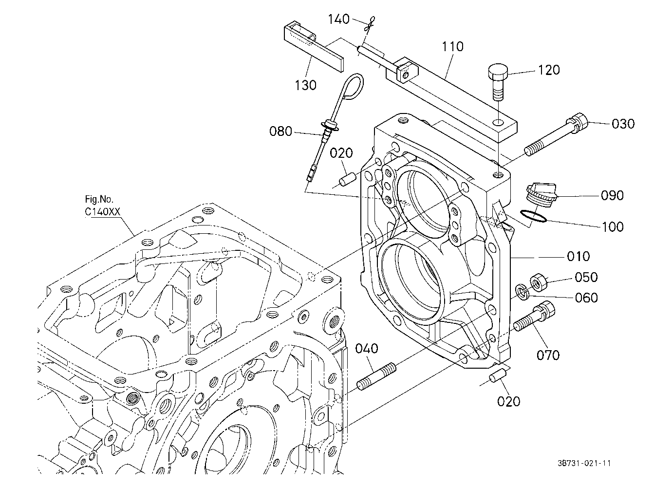 Transmission Case Rear Cover