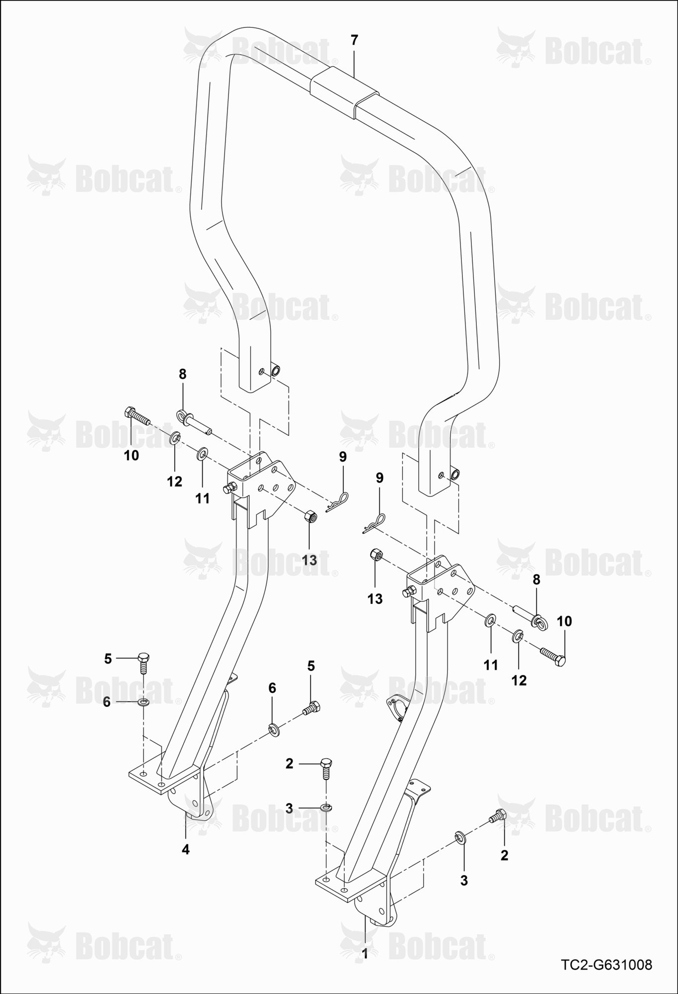 ROLL-OVER Protective Structure