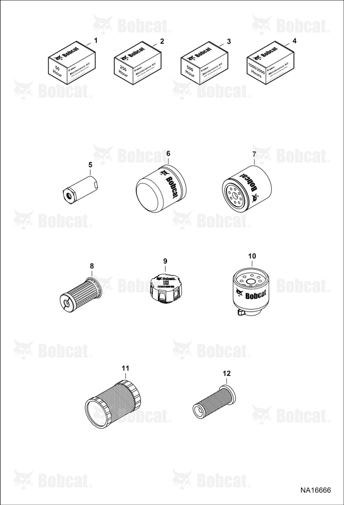 Maintenance Items (Scheduled Maintenance) A5GP11001 - A5GP19999
