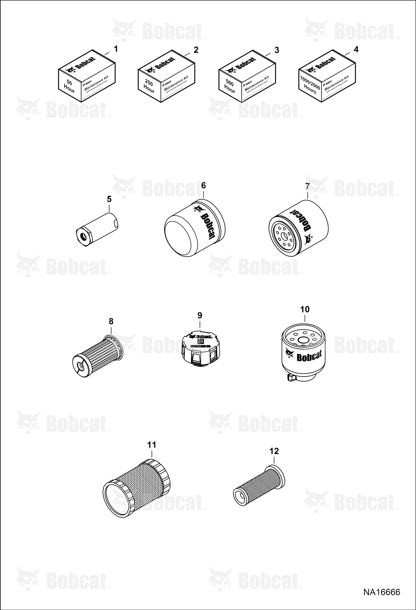 Maintenance Items (Scheduled Maintenance)  A5GP11001 - A5GP19999