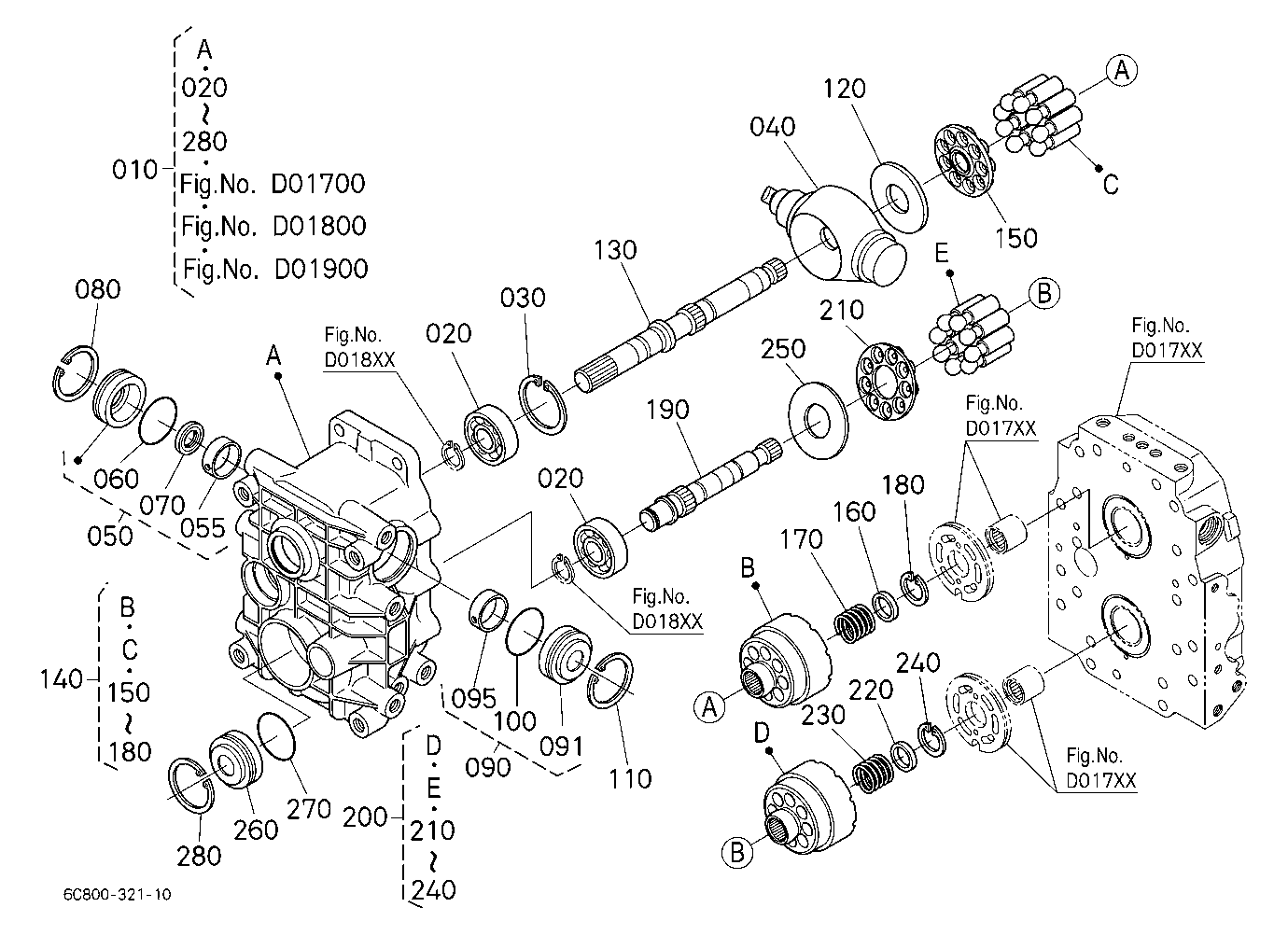 Hst (Cylinder Block) [Component Parts]