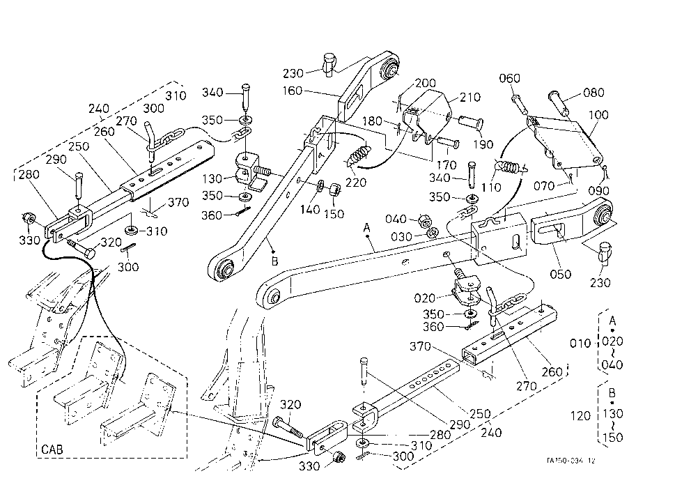 3-Point Linkage 1 (Lower Link) [New Type]