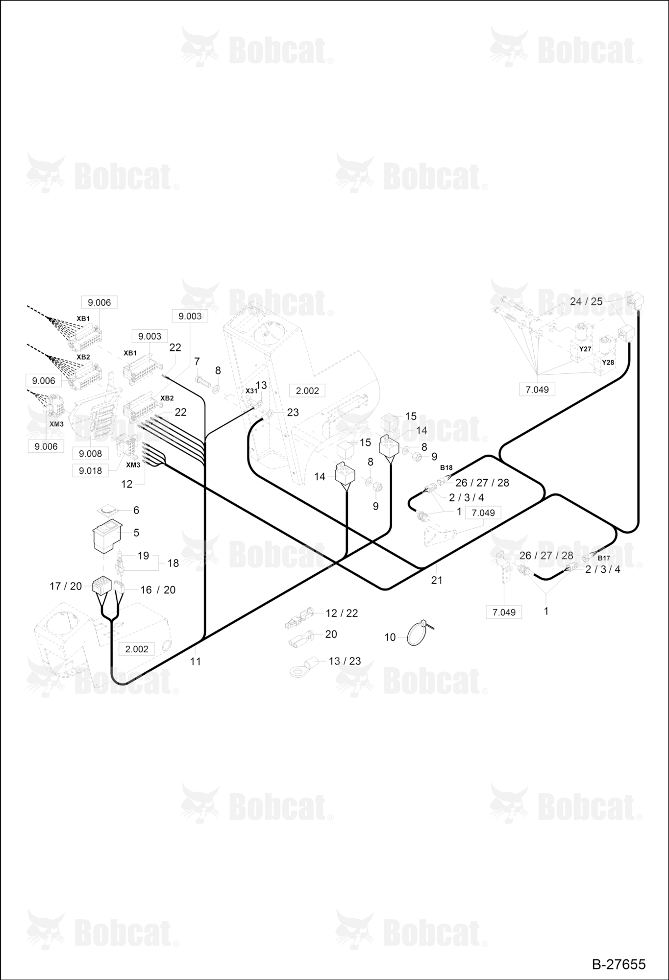 Electric Installation (BOOM Height Limitation - Articulated BOOM)