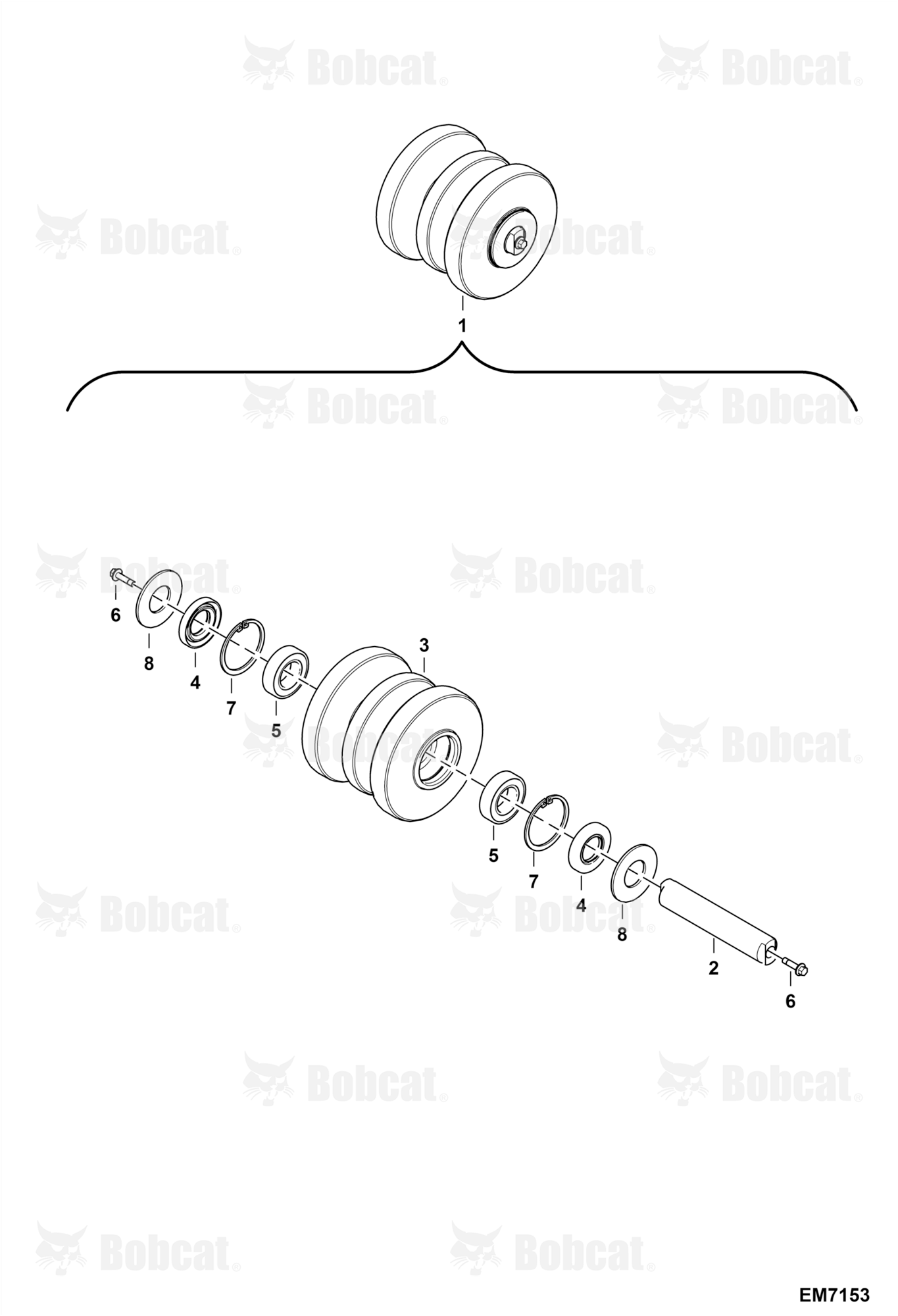 Undercarriage (Tracks Roller)