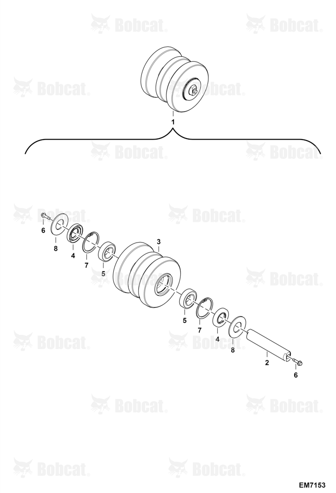 Undercarriage (Tracks Roller)