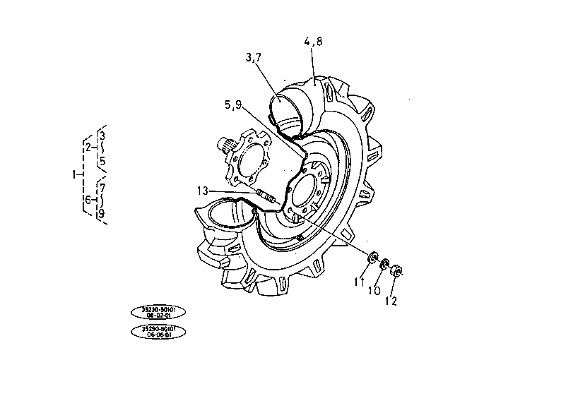 Front Wheel (7-16) [4Wd]