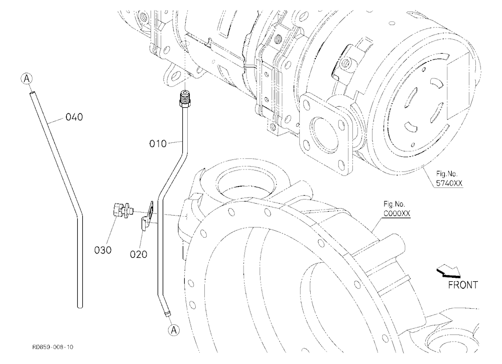 Diesel Particulate Filter Drain Pipe