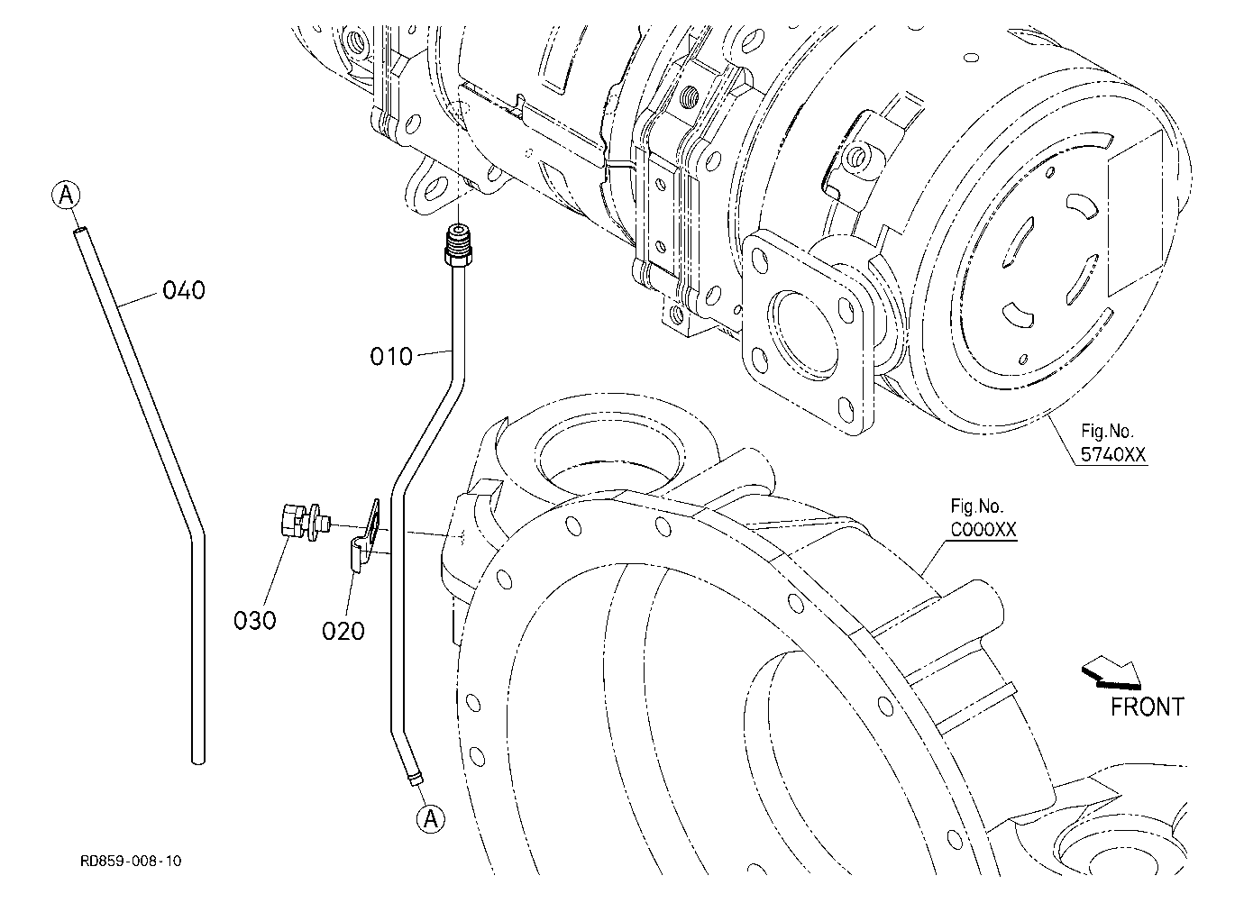 Diesel Particulate Filter Drain Pipe