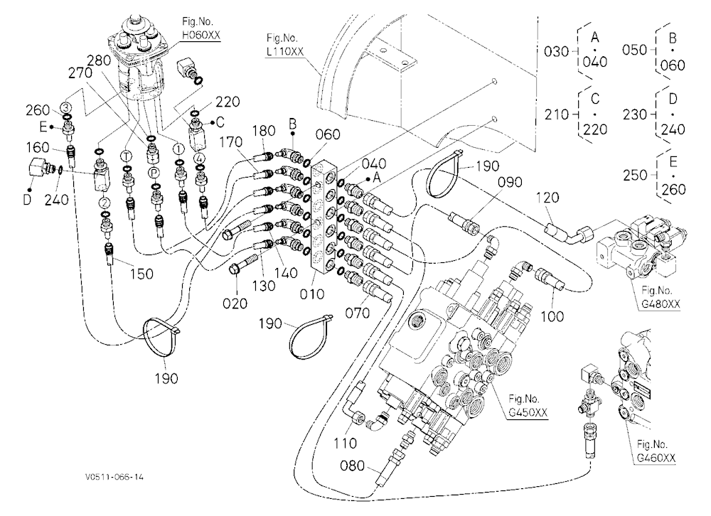 Oil Piping (Control Rh)