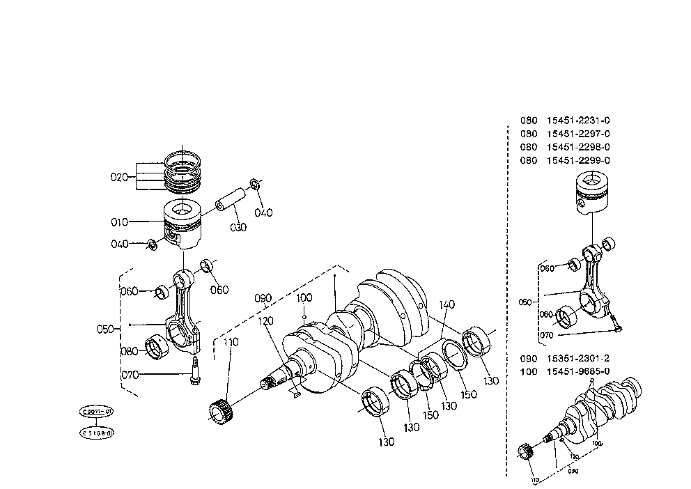 Piston And Crankshaft