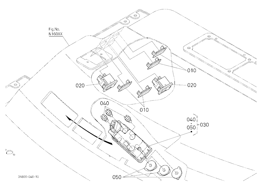 Switch (Inner Roof)