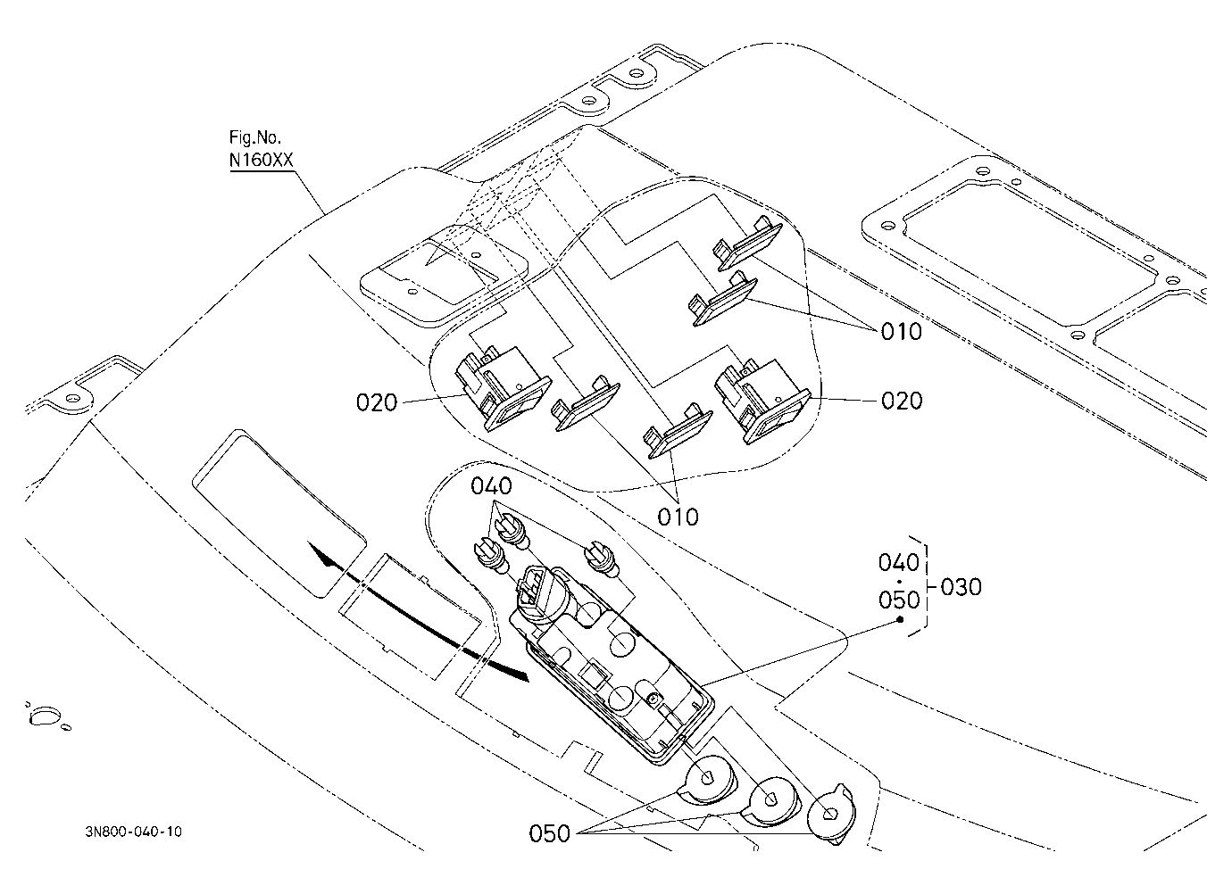 Switch (Inner Roof)