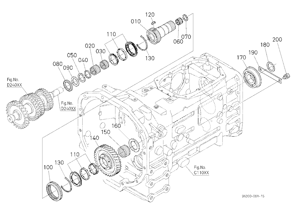 Main Gear Shaft