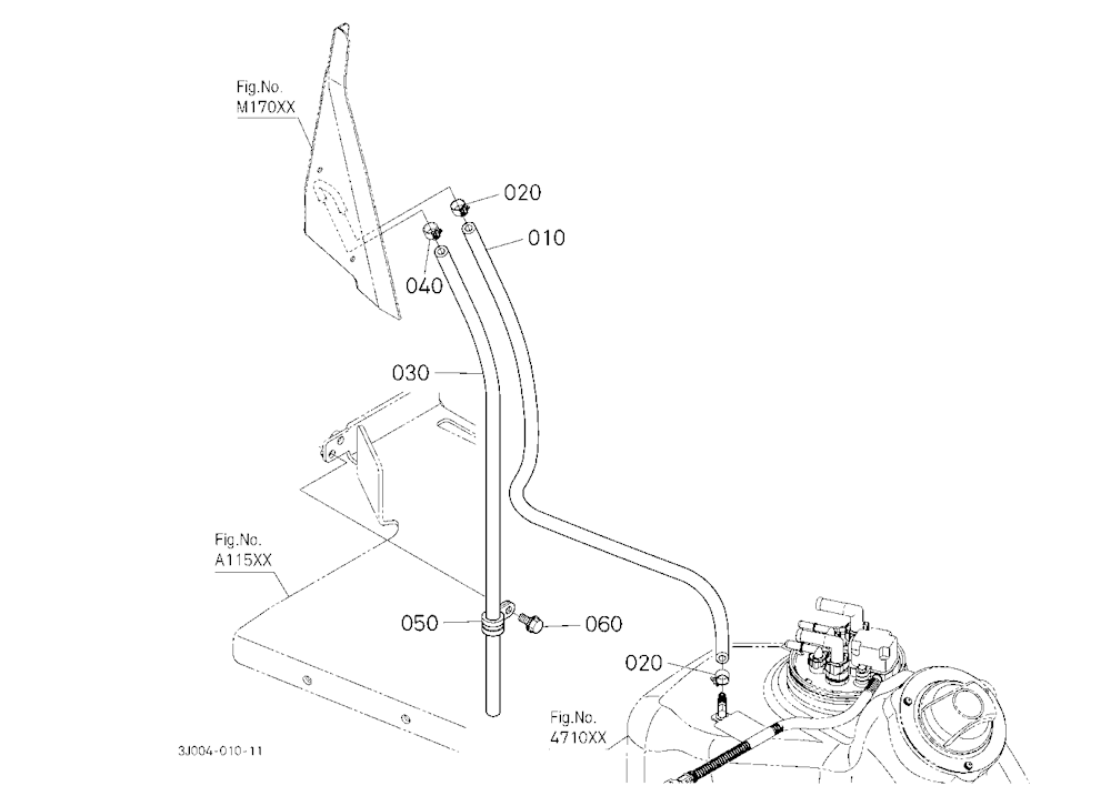 Diesel Exhaust Fluid Breather Hose
