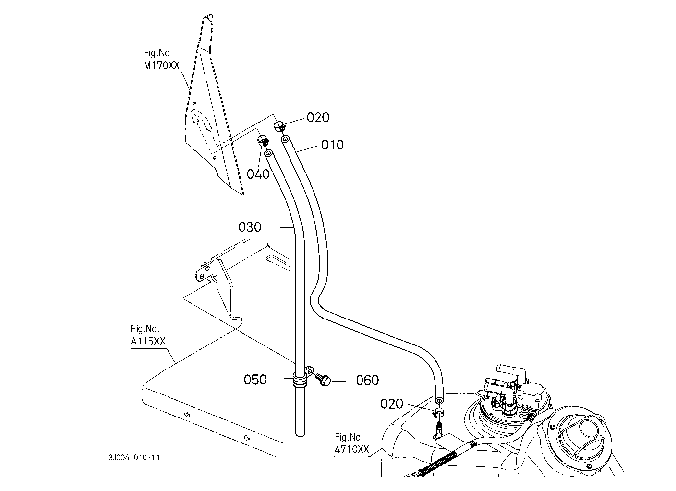 Diesel Exhaust Fluid Breather Hose