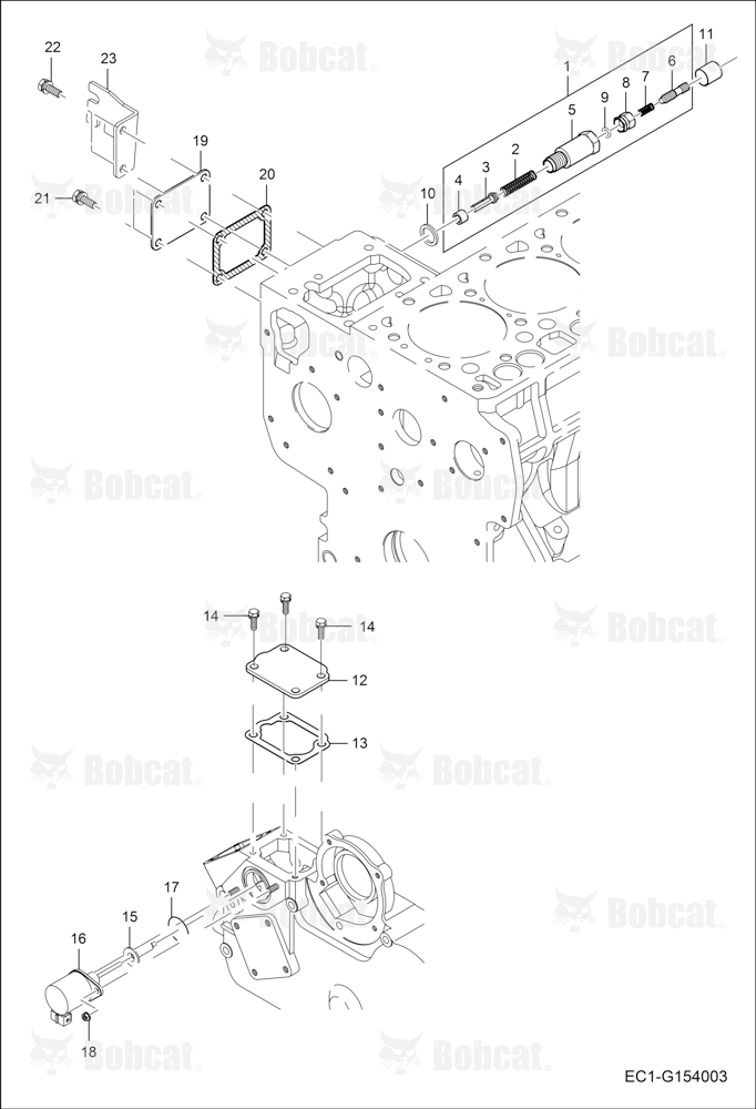 Engine Stop Lever Group