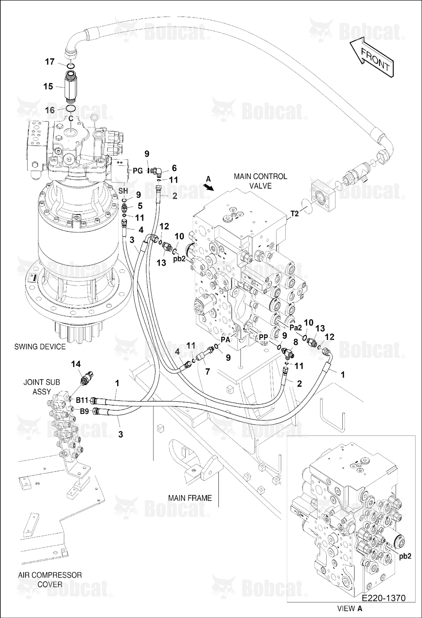 Pilot Piping (Four)(Swing)