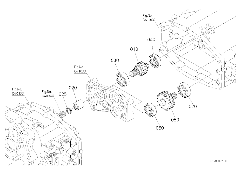 Pto Countershaft