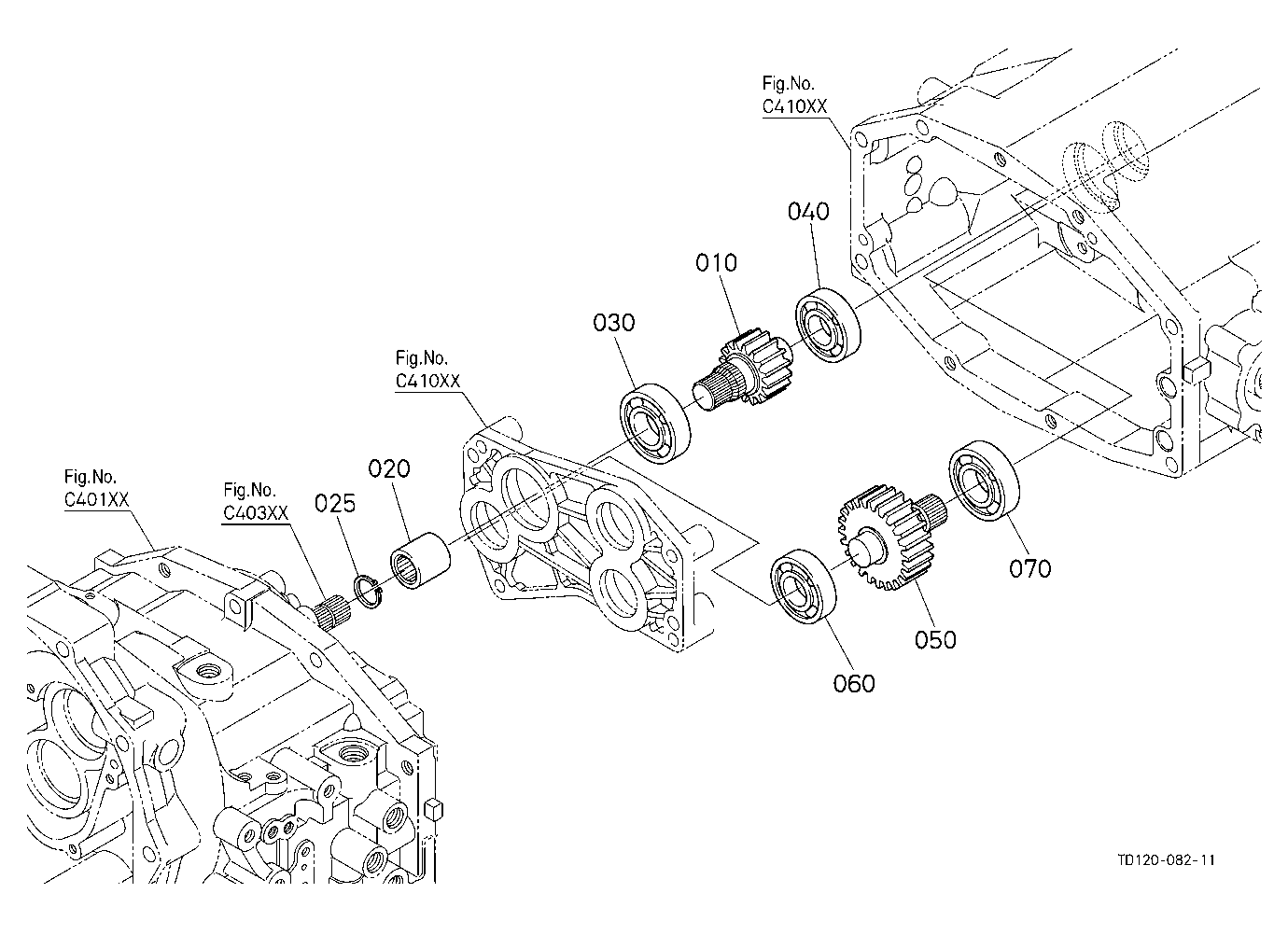 Pto Countershaft