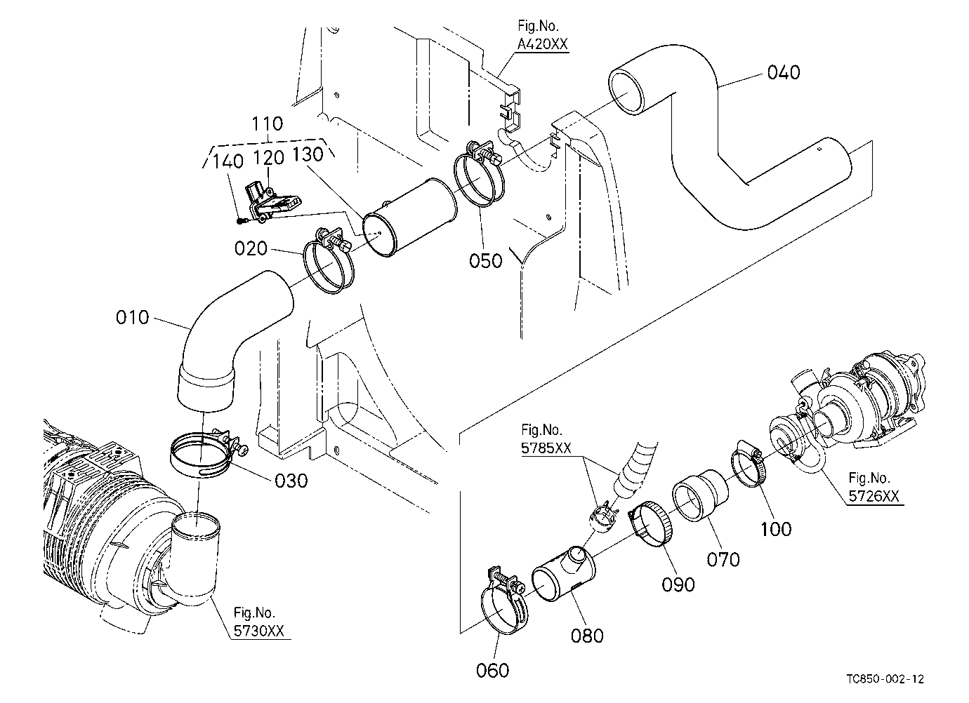 Inlet Pipe (Air Cleaner)