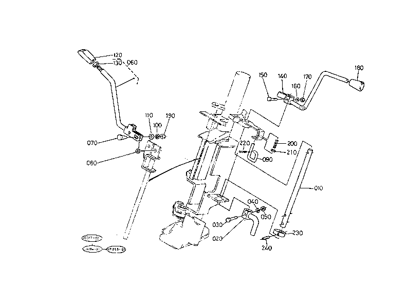 Main And Shuttle Gear Shift Lever [Hydrostatic Ps]