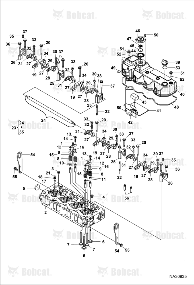 Cylinder Head & Bonnet