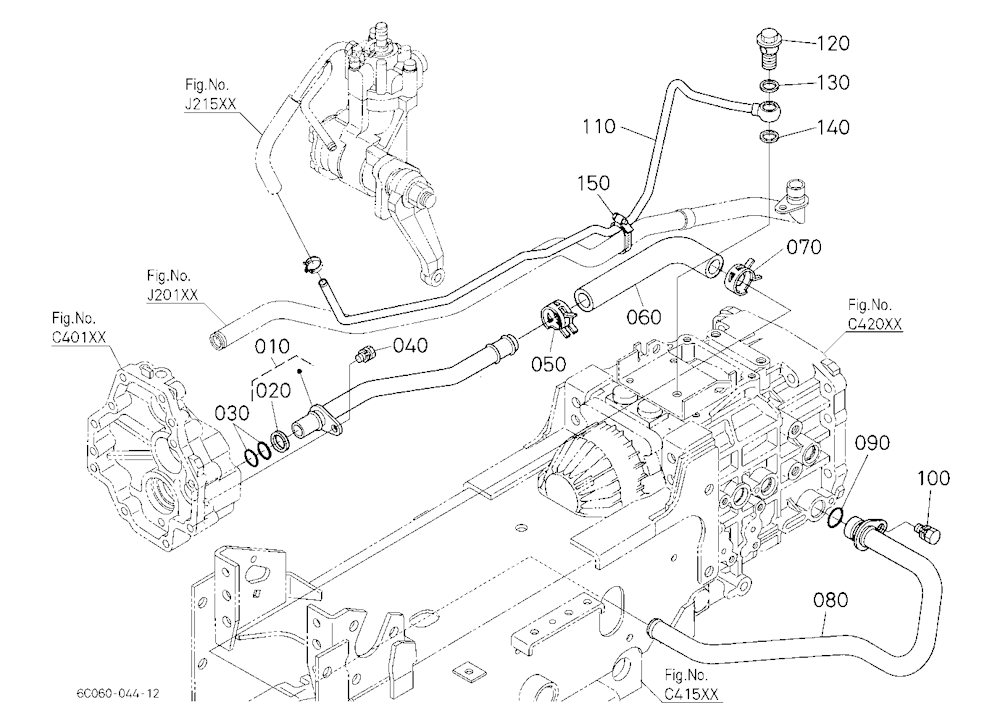 Hydraulic Oil Line(F/M)