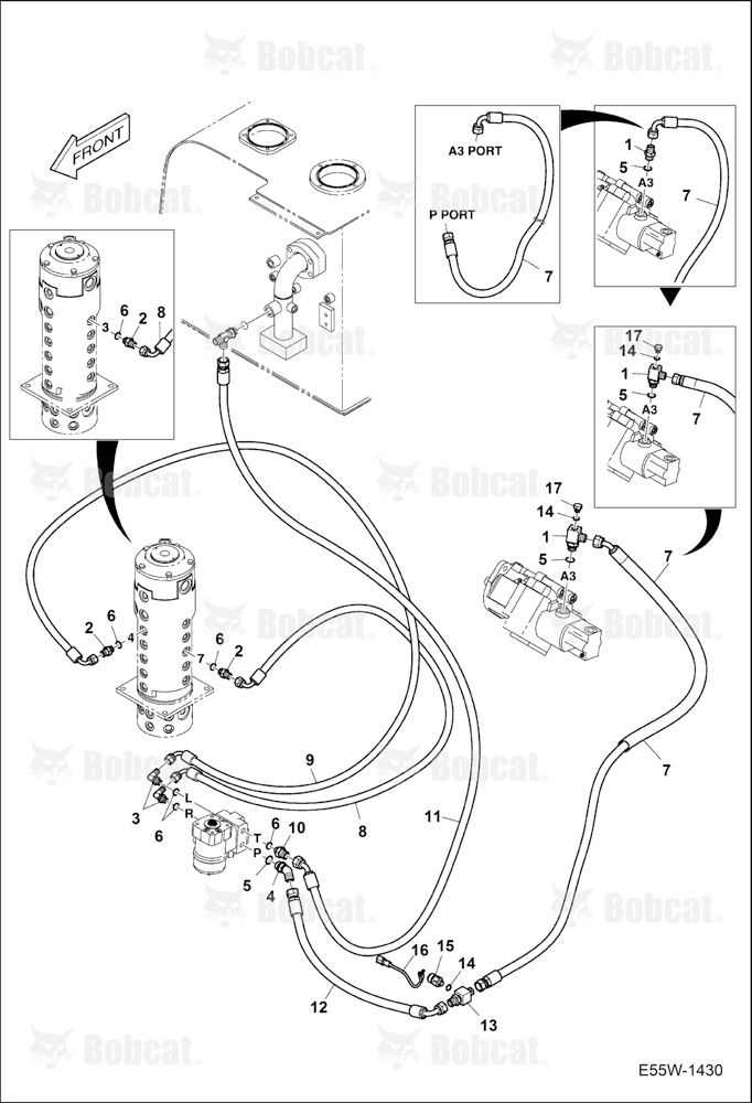 Hydraulic Pilot Circuitry (Steering)