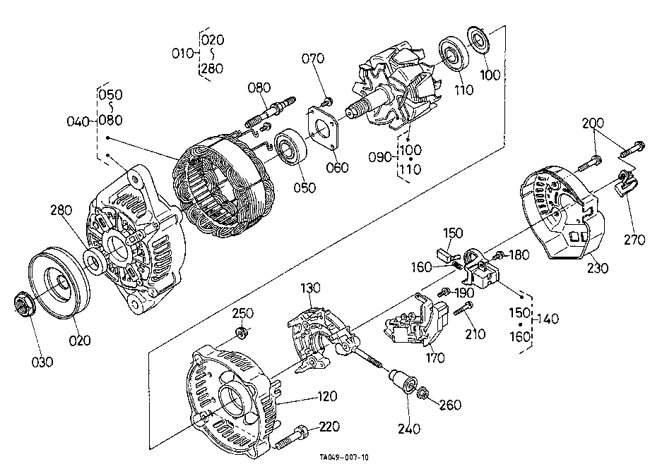 Alternator [Component Parts]