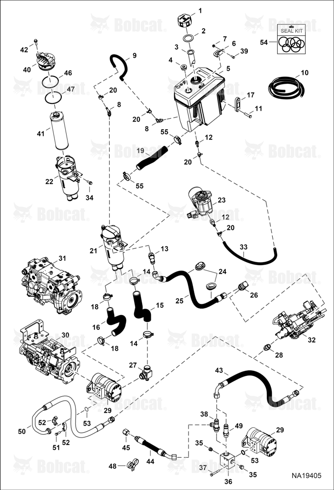 Hydrostatic Circuitry (Tank & Filter)