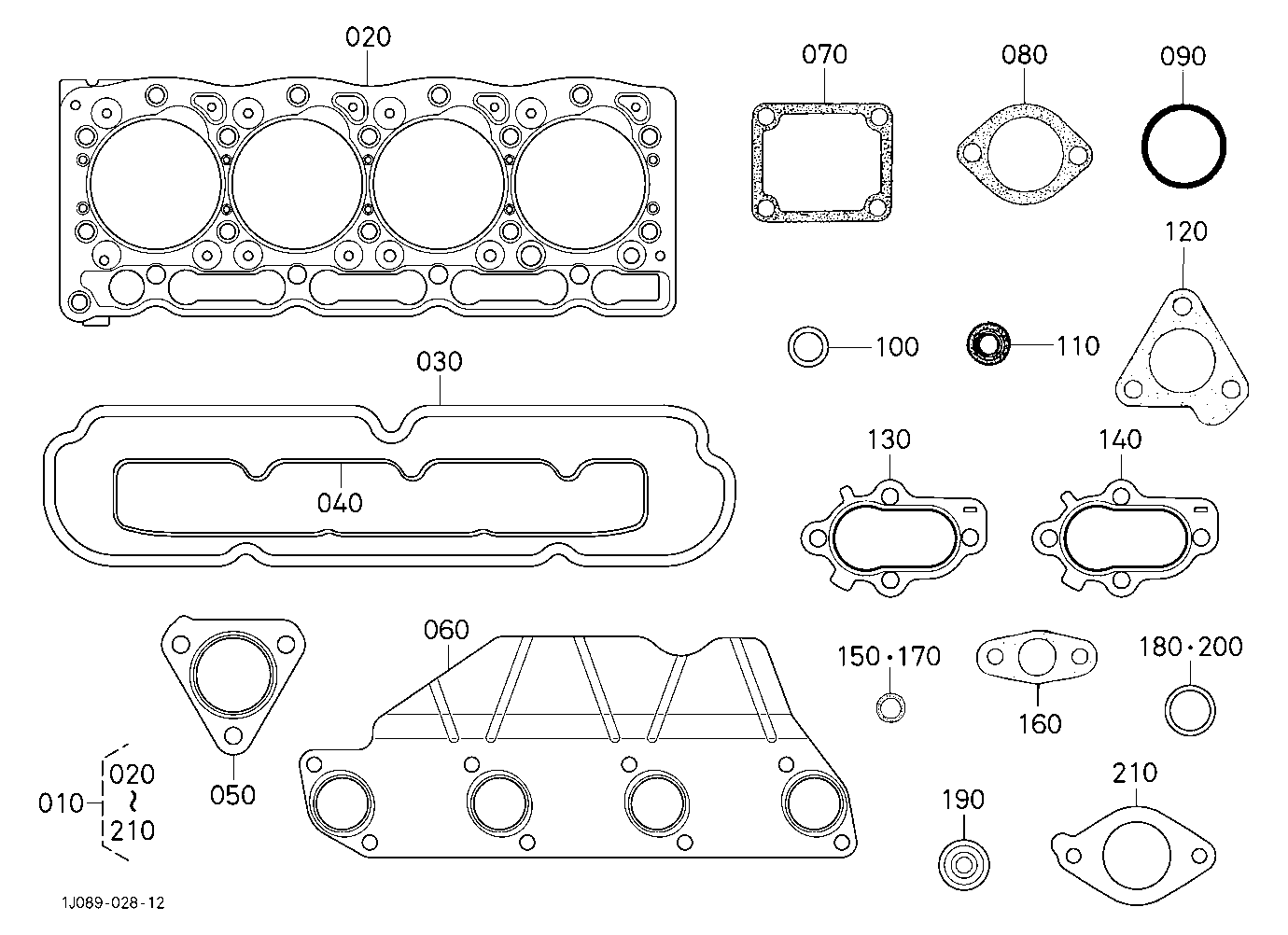 Upper Gasket Kit [Option]