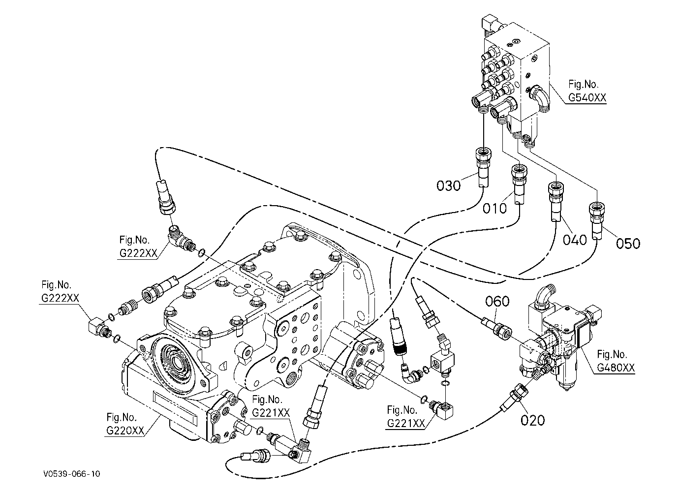 Oil Piping (Hst Pump)