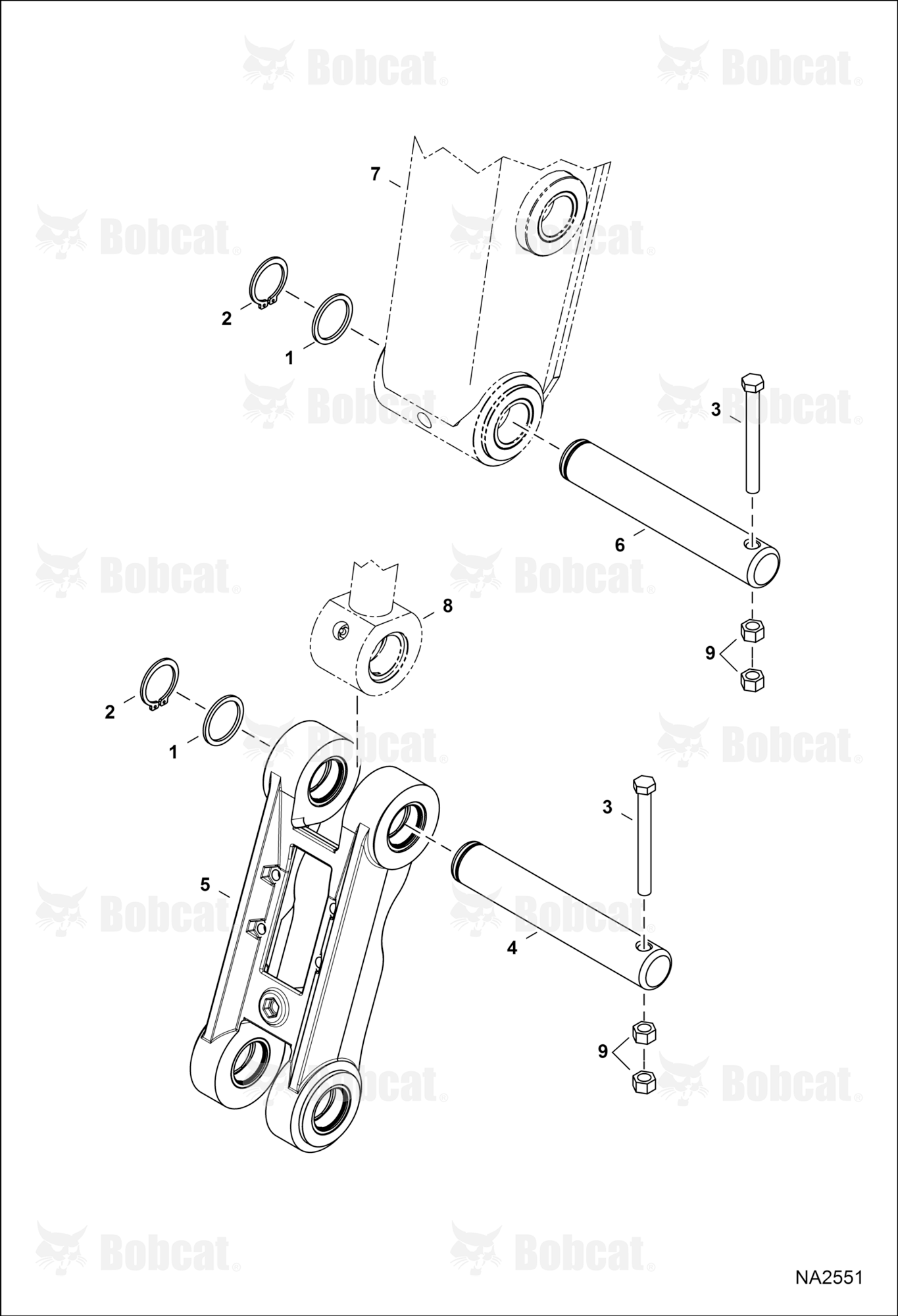 Bucket Link (Pin-On Attachment)