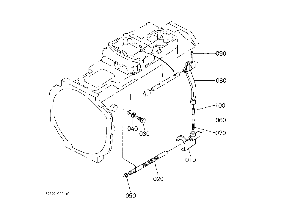 Pto Gear Shift Fork