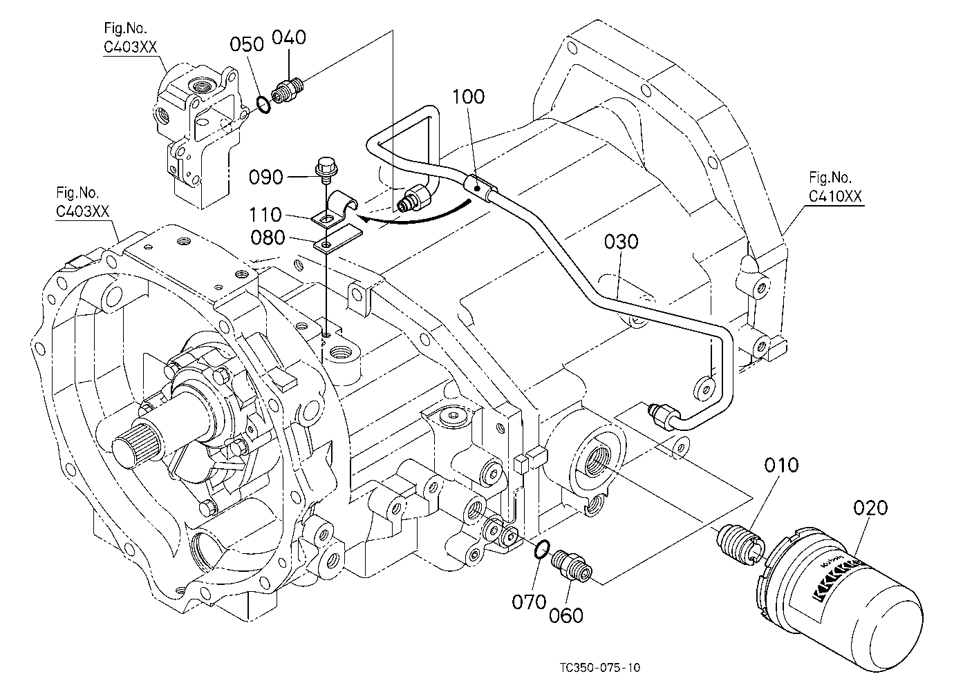 Hydraulic Oil Line (Servo)
