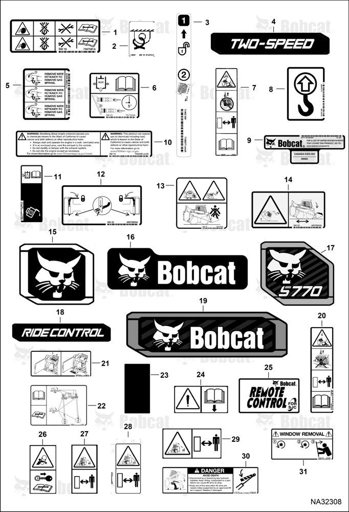 Decals (Outside)
