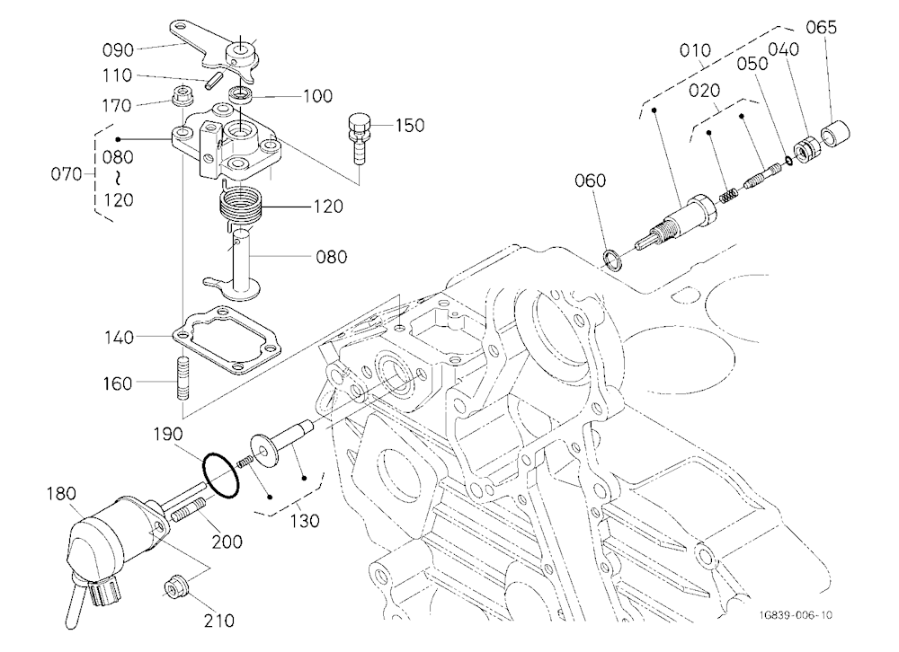 Engine Stop Lever