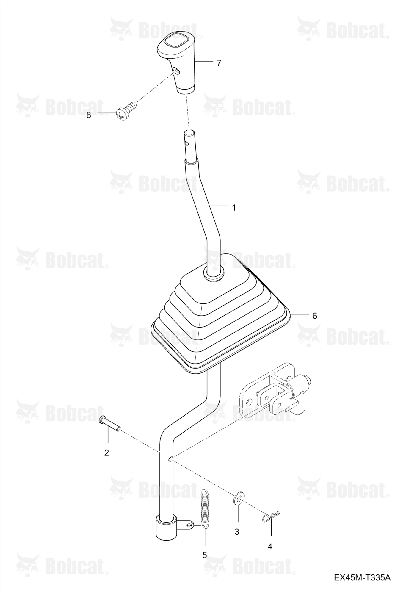 Main Shift Lever Group