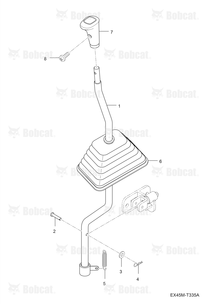 Main Shift Lever Group