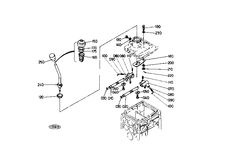 Main Gear Shift Lever