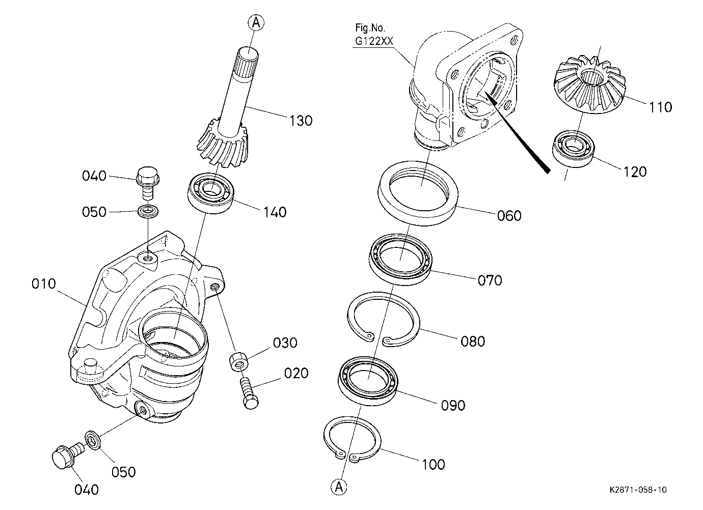 Axle Case (Right)