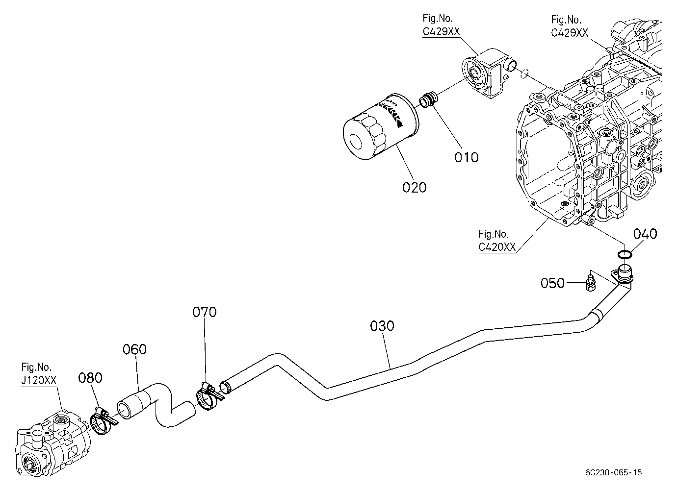 Hydraulic Oil Line (Suction)