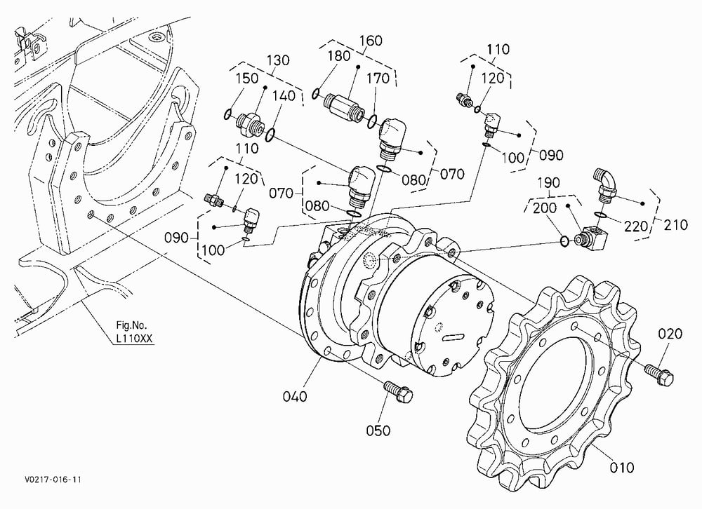 HST MOTOR (LH)