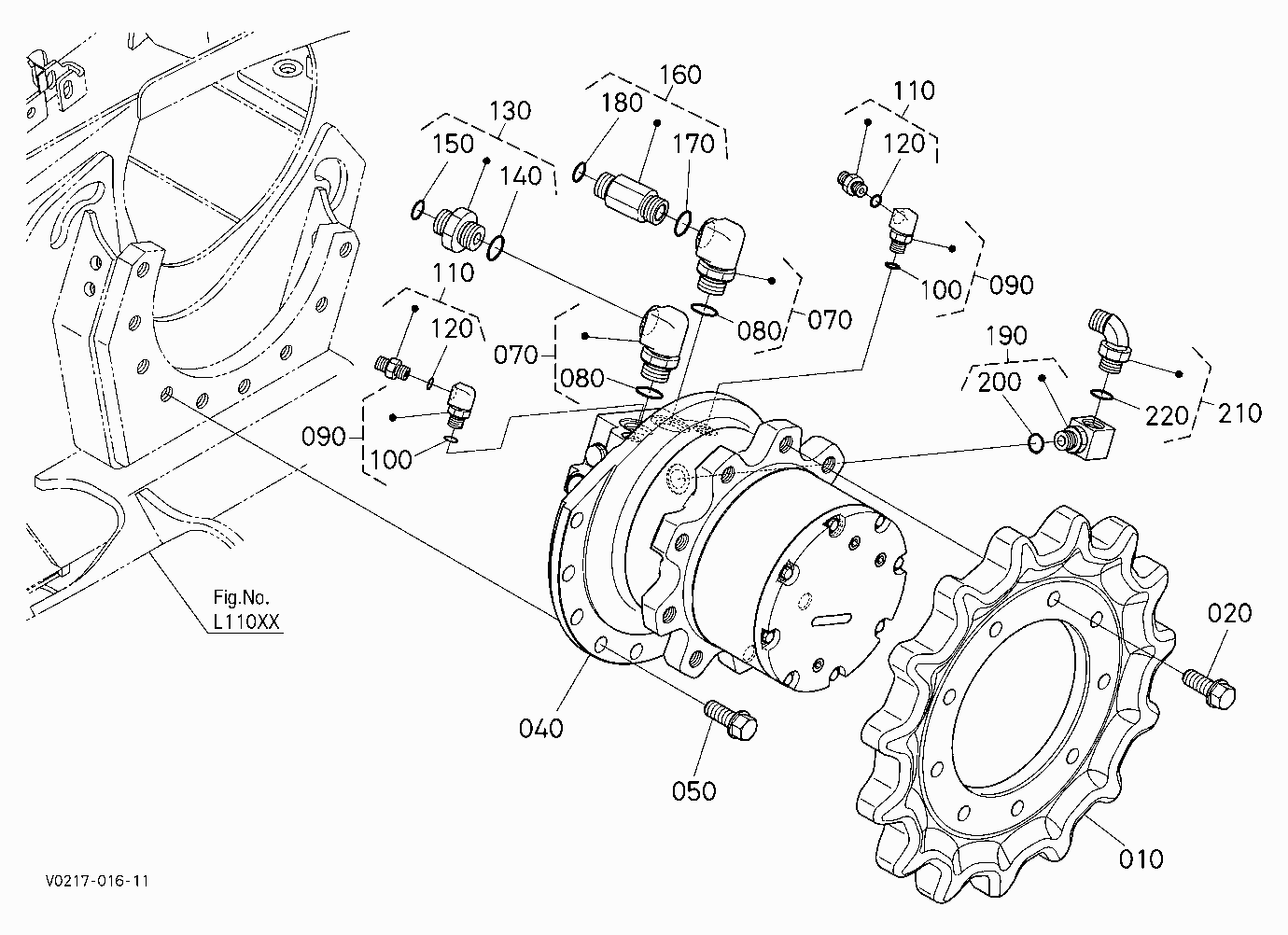 HST MOTOR (LH)