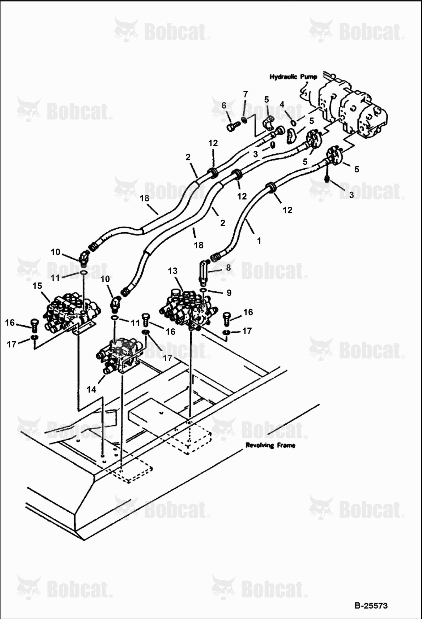 Hydraulic Piping (PUMP TO VALVE)