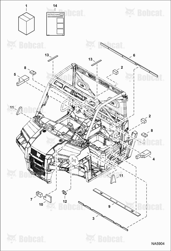 Body Seals (W/Cab)