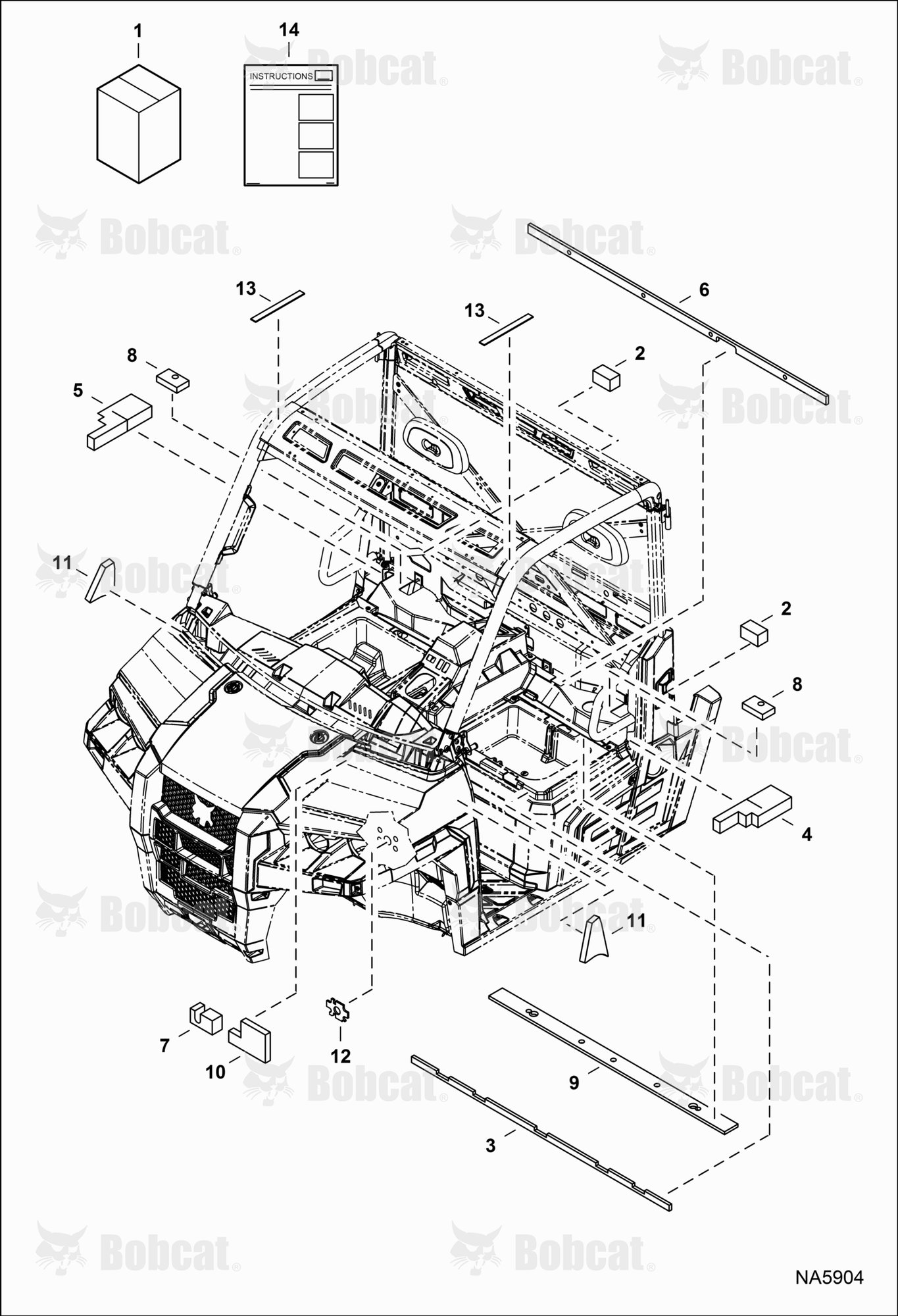 Body Seals (W/Cab)